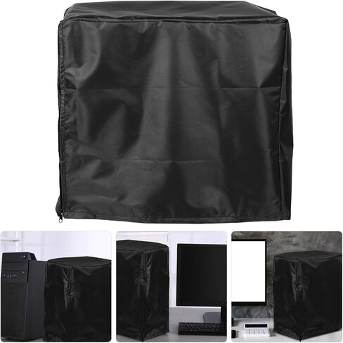 Zerodeko Host Computer Case Cover Pc Dusting for Desktop Tower CPU Protector CPU Dusting Cover Monitor Tower Protector in Saudi Arabia