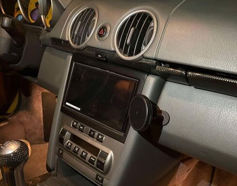 Glove Box Phone Mount Charger for MagSafe for Porsche 987 Cayman Boxster Left Hand Drive Model LHD in Saudi Arabia