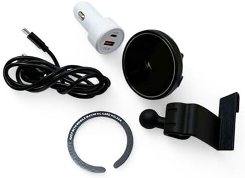 Glove Box Phone Mount Charger for MagSafe for Porsche 987 Cayman Boxster Left Hand Drive Model LHD in Saudi Arabia
