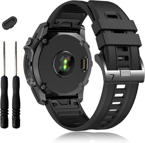 أشرطة EZMVZKU 26 مم سهلة التركيب لـ Garmin Fenix ​​8 AMOLED/8 Pro 51 مم/7X/7XPro Sapphire Solar Watchands بديلة لـ Fenix ​​6X/6X Pro/5X/5X Plus/Enduro 3/2/Quatix 8/epix Pro/Descent Mk3i/Tactix 8 51 مم in Saudi Arabia