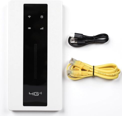 4G Portable WiFi Hotspot, 4G LTE WiFi Router with 10000mAh Battery and RJ45 WAN LAN Port, for Travel in Europe Asia Africa Phone Computer Gaming Console in Kuwait