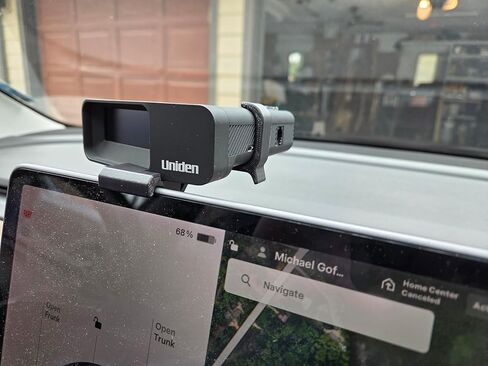 Mount for Uniden R7 for Tesla Model 3 and Model Y (incliding Juniper) in Kuwait