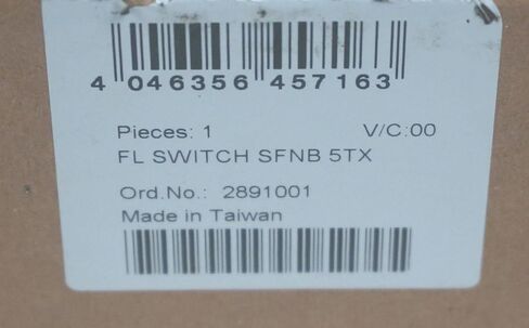 PHOENIX CONTACT FL Switch SFNB 5TX Network Switch, 5PORT, 100MBPS in Kuwait