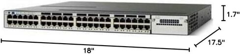 Cisco Catalyst C3750X 48 Port POE Switch WS-C3750X-48PF-S (Renewed) in Saudi Arabia
