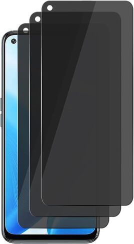 (3 Pack) For OnePlus Nord N200 5G / Nord N10 5G Privacy Screen Protector Anti Spy Private Tempered Glass, Anti Scratch, 9H Hardness in Saudi Arabia
