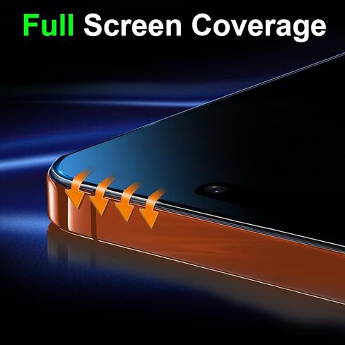 3Pack Privacy Screen Protector for iPhone 17 Pro Max [6.9 inch]+3Pack Camera Lens Protector,Impact-Protection, Anti Spy Private Tempered Glass[9H Hardness]-HD in Saudi Arabia