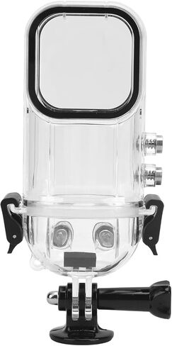 Tbest Action Camera Case 45m Protective Diving Housing for X3 Underwater Photography PMMA Stainless Steel Optical Glass in Saudi Arabia