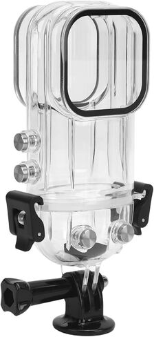 Tbest Action Camera Case 45m Protective Diving Housing for X3 Underwater Photography PMMA Stainless Steel Optical Glass in Saudi Arabia