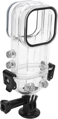 Tbest Action Camera Case 45m Protective Diving Housing for X3 Underwater Photography PMMA Stainless Steel Optical Glass in Saudi Arabia