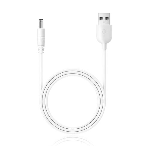 كابل شحن USB متين لسلسلة SVAKOM Coco وAmy وEcho وCoco - موصل 3.5 مم مع طرف مكشوف 10 مم، كابل سميك 2.5 مم، طول 1 متر، مضاد للكسر in Saudi Arabia