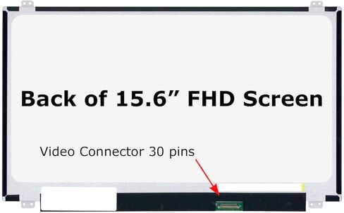 SCREENARAMA New Screen Replacement for N156HGA-EAL REV.C1, FHD 1920x1080, Matte, LCD LED Display with Tools in Saudi Arabia