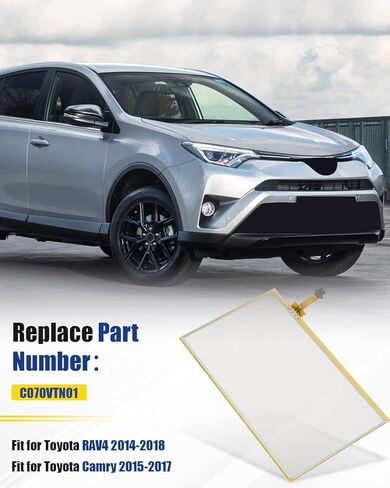 7" Navigation Touch Screen Glass Digitizer Fit for Toyota RAV4 2014-2018, Fit for Toyota Camry 2015-2017 Car Radio Navigation, Replace C070VTN01 in Saudi Arabia
