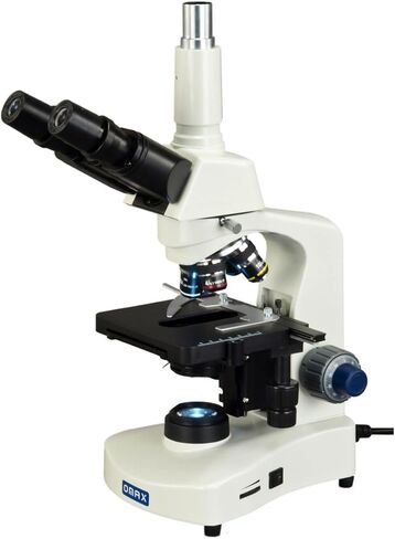 OMAX 40X-2000X Trinocular Compound LED Siedentopf Microscope with Aluminum Carrying Case in Saudi Arabia
