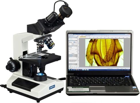 OMAX 40X-2000X Compound Binocular LED Microscope with 3MP USB Digital Camera in Saudi Arabia