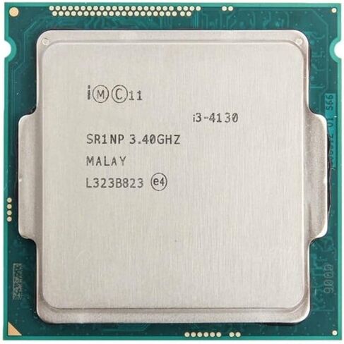 معالج I3 4130 3.40 جيجا هرتز 512 كيلو بايت/3 ميجا بايت مقبس LGA 1150 Haswell CPU SR1NP in Kuwait