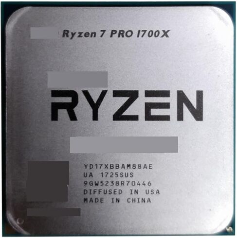 معالج وحدة المعالجة المركزية R 7 1700X R7 PRO 3.4 جيجا هرتز ثماني النواة YD170XBCM88AE YD17XBBAM88AE مقبس AM4 بدون مبرد in Saudi Arabia