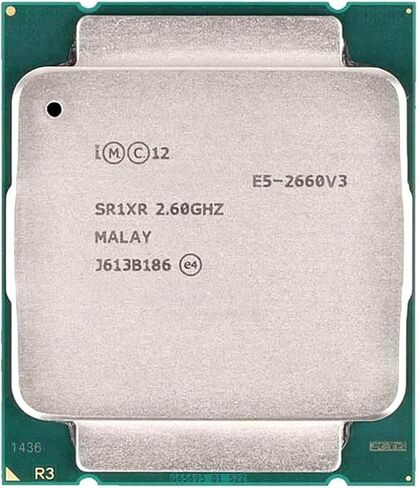 معالج E5 2660 V3 2.6 جيجا هرتز 25 ميجا بايت 10 كور 105 وات مقبس LGA 2011-3 SR1XR وحدة المعالجة المركزية in Saudi Arabia