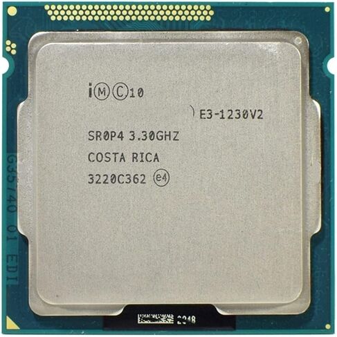 معالج وحدة المعالجة المركزية E3 1230 V2 3.3 جيجا هرتز رباعي النواة SR0P4 LGA 1155 in Kuwait