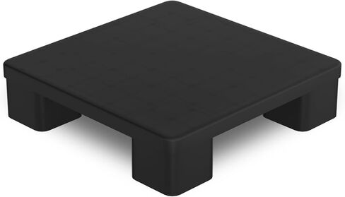 المنصات البلاستيكية VigiFront، المنصات البلاستيكية للتخزين في الطابق السفلي، منصة نقالة مقاومة للماء خفيفة الوزن HDPE، سهلة التكديس، للداخلية والخارجية، ومحلات السوبر ماركت والمستودعات (40 بوصة طول × 20 بوصة عرض × 5.5 بوصة ارتفاع) in Kuwait