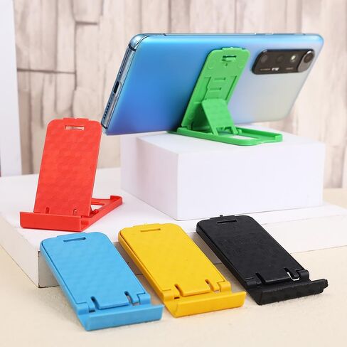 Portable Foldable Desktop Mobile Phone Stand Universal Design Black Travel Desktop Mobile Phone Stand in Saudi Arabia