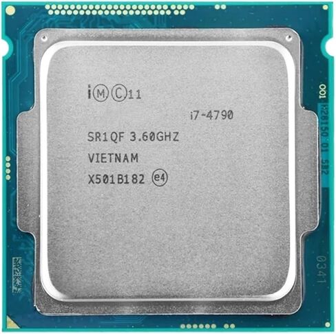 معالج I7 4790 3.6 جيجا هرتز رباعي النواة 8 ميجا بايت كاش TDP 84 وات SR1QF لسطح المكتب LGA 1150 معالج وحدة المعالجة المركزية in Kuwait