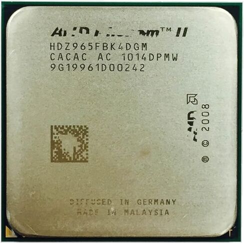 X4 965 3.4 GHz Quad-Core CPU Processor HDZ965FBK4DGM Socket AM3 in Kuwait