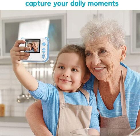Kids Camera Instant Print Camcorder Kids Digital Video Camera 8M Toddler Birthday Gift Boys Toys Age 3 4 5 6 7 8 9 10 11 12 Year Old Magic Fun Children Camera with Print Paper in Saudi Arabia