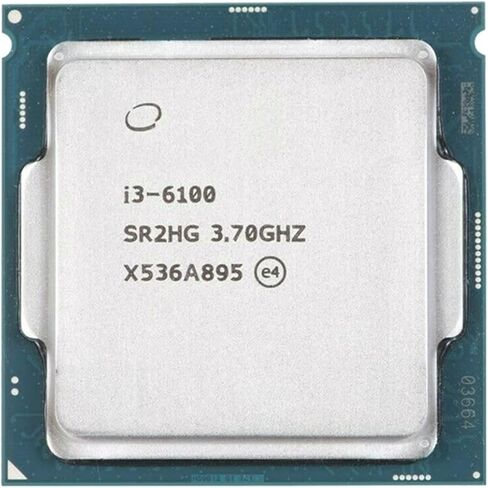 معالج وحدة المعالجة المركزية I3 6100 3.7 جيجا هرتز 3 ميجا كاش ثنائي النواة 51 وات SR2HG LGA1151 in Saudi Arabia