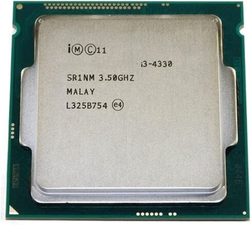 معالجات سطح المكتب I3 4330 Dual c 3.50GHZ LGA 1150 SR1NM وحدة المعالجة المركزية in Saudi Arabia