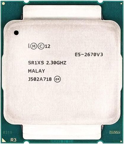 E5 2670 V3 CPU E5-2670V3 SR1XS 2.30GHZ 30M 12-CORES LGA 2011-3 Processor in Saudi Arabia