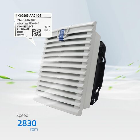 K1G165-AA01-05 for eBmPapst 24V DC K1G165AA0105 2860RPM 0.78A 19W Ball Bearing Rittal Cabinet Axial Flow Cooling Fan 255 * 255 * 110mm Centrifugal Fan for Cabinet SK3241.124 in Saudi Arabia