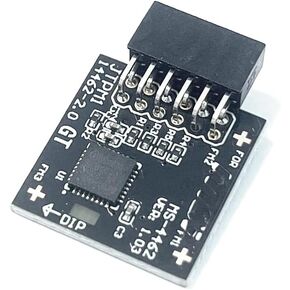 وحدة Jintai TPM 2.0 TPM SPI 12Pin للوحة الأم MSI MS-4462 MEG B550 MAG B550 MAG B550M MAG B650 MAG B650M متوافق مع TPM2.0 in Kuwait
