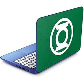 Skinit Decal Laptop Skin Compatible with Stream 11-d010nr 11.6in - Officially Licensed Warner Bros Green Lantern Logo Green Design in Saudi Arabia