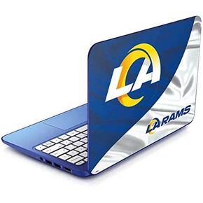 Skinit Decal Laptop Skin Compatible with Stream 11-d010nr 11.6in - Officially Licensed NFL Los Angeles Rams Flag Design in Saudi Arabia