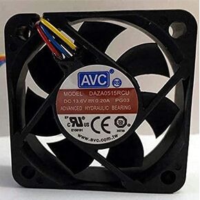 DAZA0515RCU 50x50x15mm 13.6V 0.20A 4-Pin مروحة سطح المكتب الصامتة in Kuwait