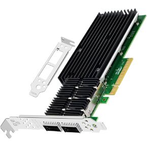 40Gb Dual QSFP+ Network Card with XL710-QDA2 Chip,2 Optical Ports Network Interface Card,PCIE X8 NIC for Data Center,High Performance Computing in Kuwait