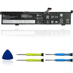 بطارية كمبيوتر محمول L19L3PF3 L19M3PF7 متوافقة مع Lenovo Ideapad Creator 5-15IMH05 Gaming 3-15ARH05 Series 82D4 82EY L19D3PF4 5B10W89836 5B10X88614 5B10W89843 5B10W89841 11.4V 45Wh 3950 مللي أمبير in Kuwait