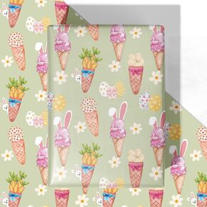 Wraplulu Blue Halloween Paper - 4 صفائح جامبو ، 28 * 40 بوصة - عنكبوت ، أشباح ، قبعات وايه ، القطط والقرع الملق in Kuwait