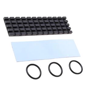 BESPORTBLE Copper M.2 2280 SSD Heat Sink with Graphene Coating, 3mm Thick Metal Cooler Fin for High-Performance Solid State Drive Cooling, Computer Internal Component for Efficient Thermal in Kuwait