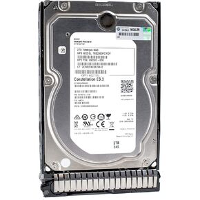 محرك الأقراص الصلبة HP 652757-B21 سعة 2 تيرابايت و6 جيجا SAS و7.2K و3.5 بوصة SC MDL in Kuwait