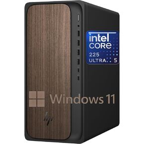 HP 2025 OmniDesk M03 Premium Business Next Gen AI Desktop Computer Intel Core Ultra 5 225(Up to 4.9GHz), 32GB DDR5 RAM, 2TB PCIe SSD, Wi-Fi 6, HDMI, DP, 2-Monitor Support 4K, Windows 11 in Kuwait