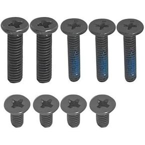 Gintai 9Pcs Lower Bottom Base Cover Case Screws Replacement for ASUS Vivobook Pro 14 K3400 K3400PA K3400PH M3400QA X3400UQ X3400UA M3401QA M3401QC (Black) in Saudi Arabia