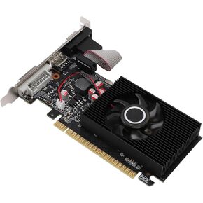 بطاقة رسومات EBTOOLS GT 740 سعة 4 جيجابايت، 4 جيجابايت DDR3 128bit PCI Express 3.0 x8 مع مروحة تبريد الهواء ولا يوجد مصدر طاقة خارجي، للكمبيوتر المكتبي مع مخرج DVI VGA in Kuwait