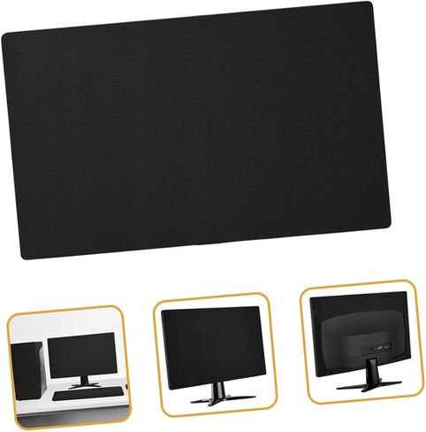 غطاء غبار لشاشة الكمبيوتر من القطن المرن القابل للتمدد وخفيف الوزن وواقي شاشة ناعم لشاشات LCD LED يعرض غلافًا محمولاً واقيًا من الغبار للاستخدام المكتبي والمنزلي in Kuwait