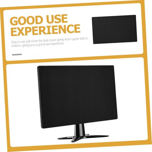 غطاء غبار لشاشة الكمبيوتر من القطن المرن القابل للتمدد وخفيف الوزن وواقي شاشة ناعم لشاشات LCD LED يعرض غلافًا محمولاً واقيًا من الغبار للاستخدام المكتبي والمنزلي in Kuwait