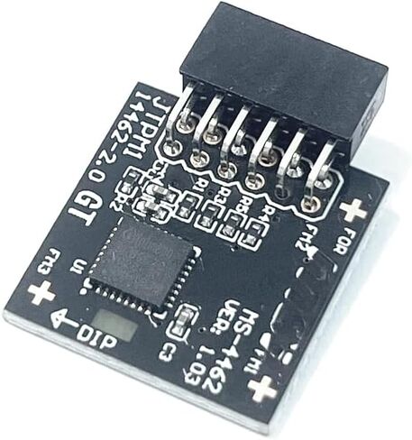 وحدة Jintai TPM 2.0 TPM SPI 12Pin للوحة الأم MSI MS-4462 MEG B550 MAG B550 MAG B550M MAG B650 MAG B650M متوافق مع TPM2.0 in Kuwait