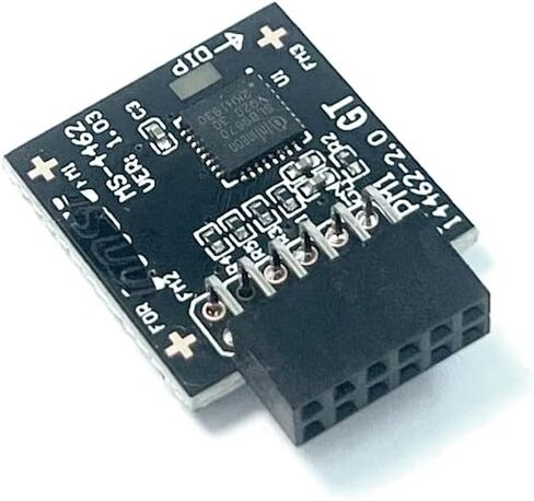 وحدة Jintai TPM 2.0 TPM SPI 12Pin للوحة الأم MSI MS-4462 MEG B550 MAG B550 MAG B550M MAG B650 MAG B650M متوافق مع TPM2.0 in Kuwait