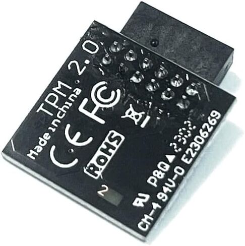 وحدة Jintai TPM 2.0 TPM SPI 12Pin للوحة الأم MSI MS-4462 MEG B550 MAG B550 MAG B550M MAG B650 MAG B650M متوافق مع TPM2.0 in Kuwait