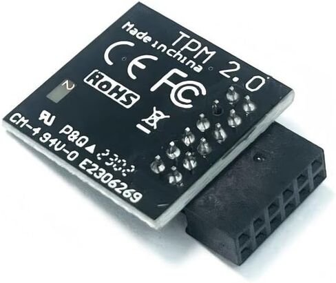 وحدة Jintai TPM 2.0 TPM SPI 12Pin للوحة الأم MSI MS-4462 MEG B550 MAG B550 MAG B550M MAG B650 MAG B650M متوافق مع TPM2.0 in Kuwait