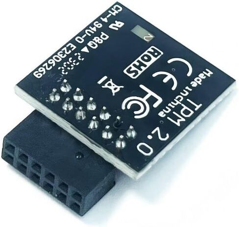 وحدة Jintai TPM 2.0 TPM SPI 12Pin للوحة الأم MSI MS-4462 MEG B550 MAG B550 MAG B550M MAG B650 MAG B650M متوافق مع TPM2.0 in Kuwait